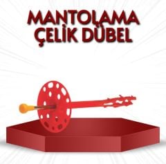 Mantolama Çelik Dübel