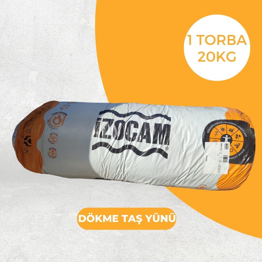 İZOCAM DÖKME TAŞ YÜNÜ