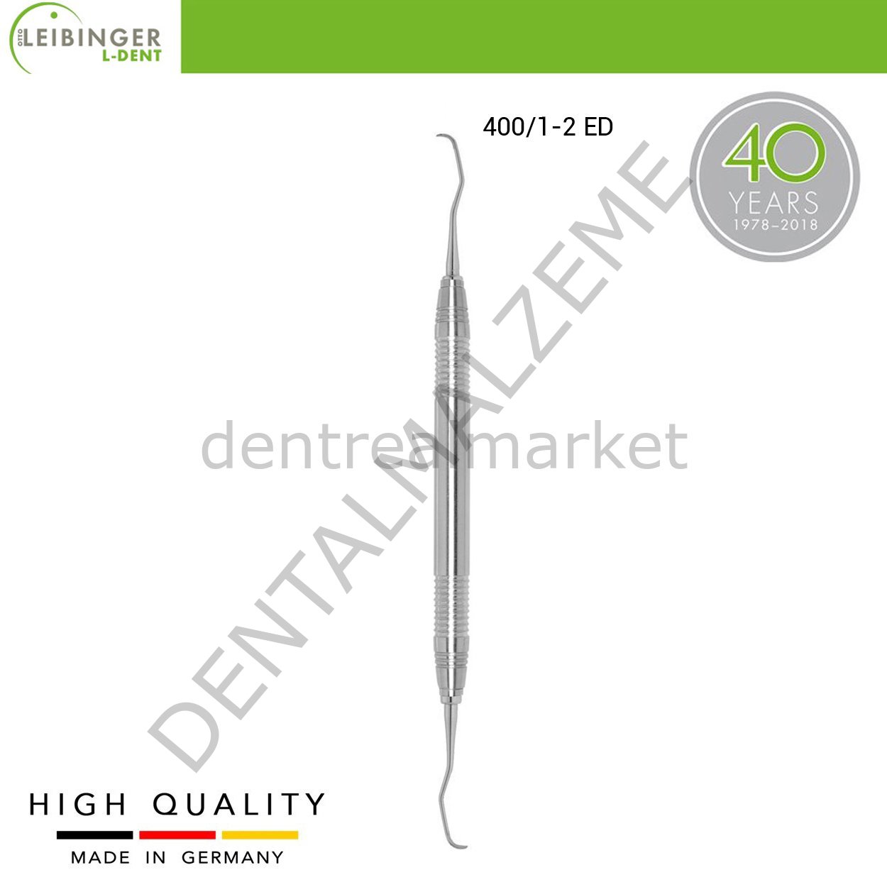 Gracey Curette 1-2, Lingual - Buccal - Periodontal Küret