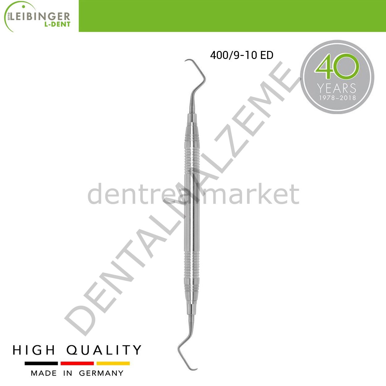 Gracey Curette 9-10, Lingual - Buccal - Periodontal Küret