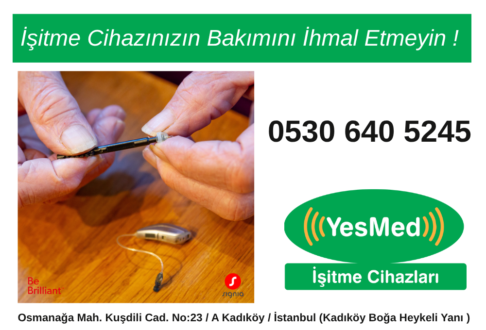 Daha net ses ve uzun ömür için düzenli bakım şart !