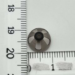İşitme Cihazı Siyah Açık Dome Kubbe, Açık Kubbe Dom, Kulak Cihazı Silikon Açık Kubbe - Siyah 10 mm