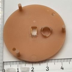 Faceplate Boş ve Pil Kapağı Sağ - 1108 R