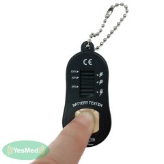 Oticon 675 Numara İşitme Cihazı Pili (10 Paket x 6 Adet= 60 Adet Pil) + HEDİYE İşitme Cihazı Pil Ölçer, YesMed