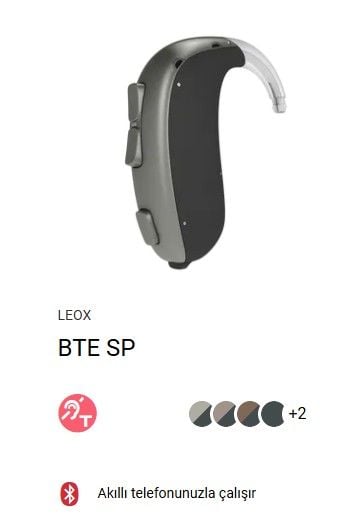 Bernafon Leox  BTE SP, Bernafon Kulak Arkası Leox Süper Power Güçlü İşitme Cihazı, Bernafon SP İleri Kayıplılar için BTE Kulaklık