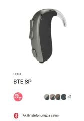 Bernafon Leox  BTE SP, Bernafon Kulak Arkası Leox Süper Power Güçlü İşitme Cihazı, Bernafon SP İleri Kayıplılar için BTE Kulaklık