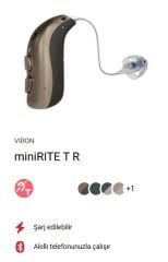 Bernafon Viron miniRITE T R, Bernafon Şarjlı İşitme Cihazı Viron miniRITE T R Şarj edilebilir