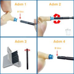 Rayovac Extra 312 Numara işitme Cihazı Pili (5 Paket x 6 = 30 Adet) + HEDİYE Widex İşitme Cihazı Uyumlu Filtre, YesMed
