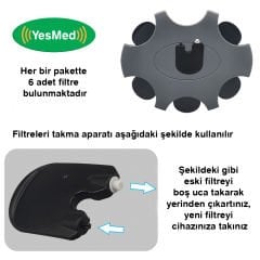 Rayovac Extra 312 Numara İşitme Cihazı Pili (10 Paket x 6 = 60 Adet) + HEDİYE Prowax miniFit Filtre, YesMed