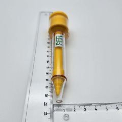 İşitme Cihazı İz Alma Şırıngası, Kulak Kalıp Şırıngası, Sarı 3,5 mm, ABR