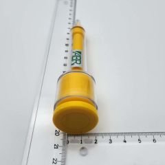 İşitme Cihazı İz Alma Şırıngası, Kulak Kalıp Şırıngası, Sarı 3,5 mm, ABR