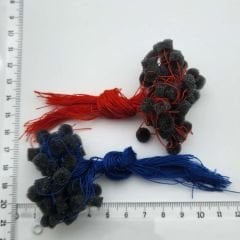 SİYAH Renk, KÜÇÜK Boy İz Alma Süngeri, Kalıp Alma Süngeri, Kalıp Pamuğu, (1 Paket = 100 Adet), YesMed -