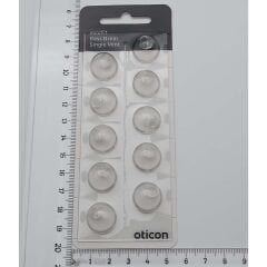 Oticon miniFit Bass 8 mm Single Vent Dome, İşitme Cihazı 1 Delikli Dom/Kubbe (1 Paket=10 Adet)