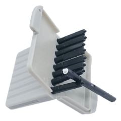 Unitron Uyumlu CeruStop İşitme Cihazı Filtresi, Gri Paket, Kulaklık Filtresi, Unitron Kulak Cihazı Uyumlu Filtre, Duyma Cihazı Filtresi, (1 Paket = 8 Adet), YesMed -