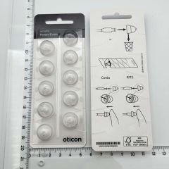Oticon miniFit Power 8 mm Dome, Oticon İşitme Cihazı Power Dom/Kubbe (1 Paket=10 Adet)