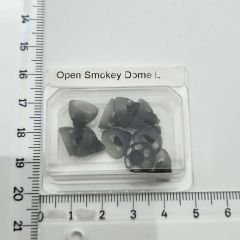 Phonak Open Smokey Dome L (Large), Phonak Open Siyah Büyük Boy Dome/Kubbe (1 Paket=10 Adet) (REF:054-1989)