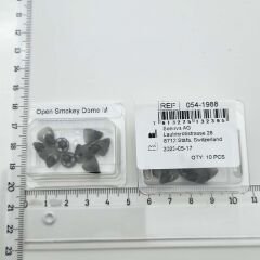 Phonak Open Smokey Dome M (Medium), Phonak Open Siyah Orta Boy Dome/Kubbe (1 Paket=10 Adet) (REF:054-1988)