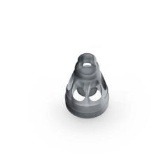 Phonak Open Smokey Dome S (Small), Phonak Open Siyah Küçük Boy Dome/Kubbe (1 Paket=10 Adet) (REF:054-1987)
