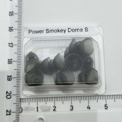 Phonak Power Smokey Dome S (Küçük), Phonak Power Siyah Küçük Boy Dome/Kubbe (1 Paket=10 Adet) (REF:054-1993)
