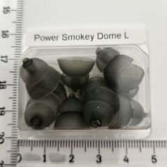 Phonak Power Smokey Dome L (Large), Phonak Power Siyah Büyük Boy Dome/Kubbe (1 Paket=10 Adet) (REF:054-1995)