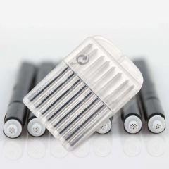 Unitron Uyumlu Şeffaf Filtre, YesMed Çubuk Filtre Unitron Kulak İşitme Cihazı Uyumlu (1 Paket=8 Adet)