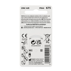 YesMed Extra Power 675 Numara İşitme Cihazı Pili (1 Paket = 6 Adet Pil) + HEDİYE İşitme Cihazı Pil Ölçer 1 Adet