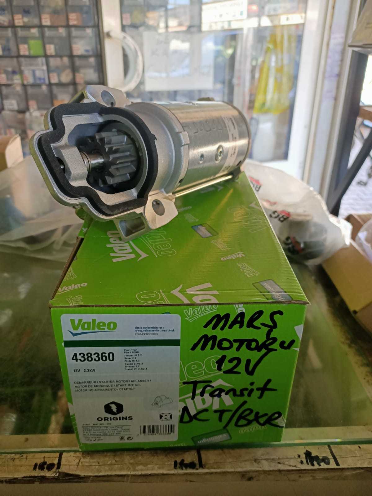 MARS MOTORU 12V TRANSIT/DCT/BXR