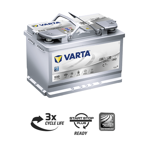 12V 70AH (E39) AGM VARTA (ESKİ İADESİZ)
