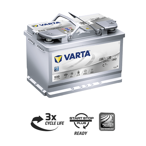 12V 70AH (E39) AGM VARTA (ESKİ İADESİZ)