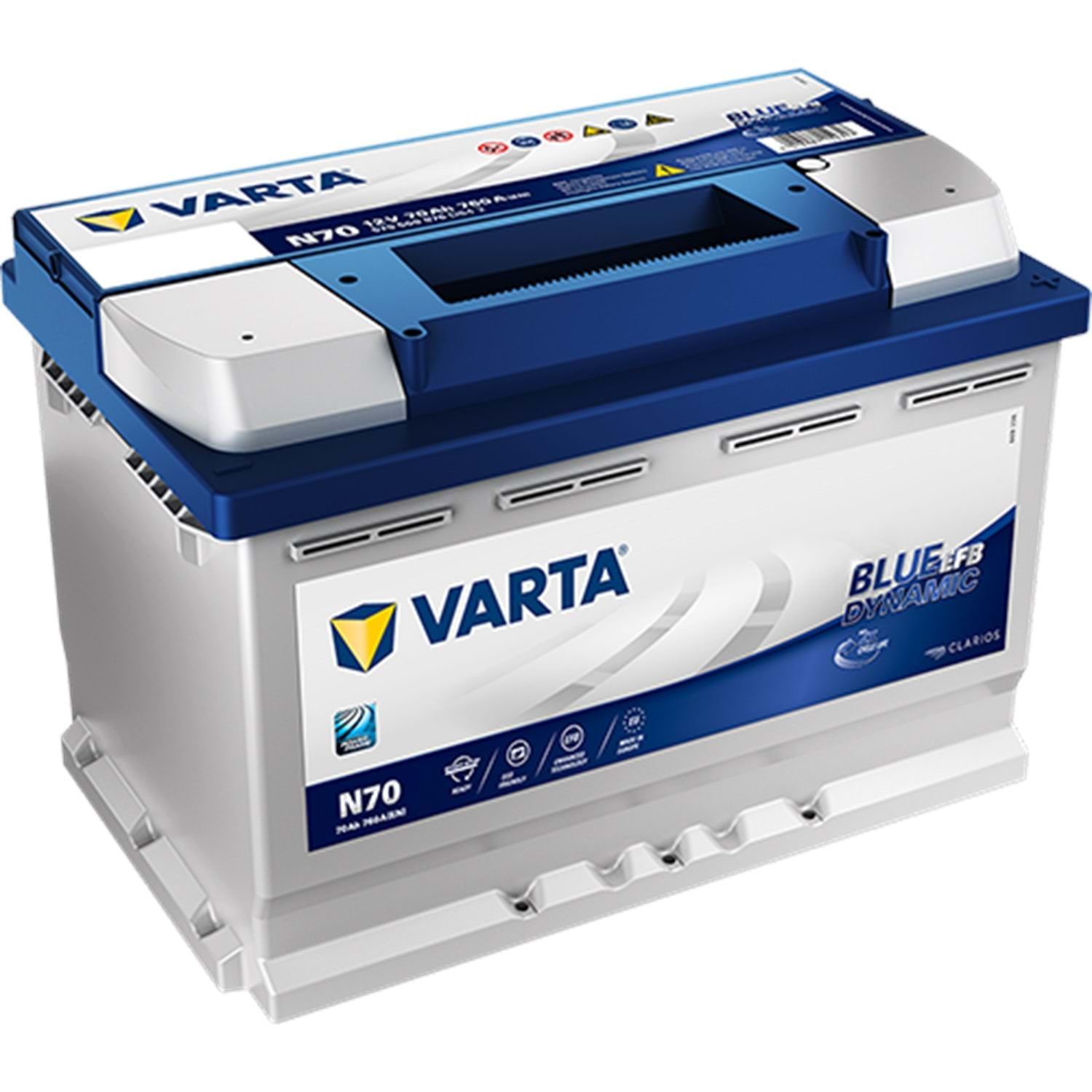 12V 70AH (N70) EFB VARTA (ESKİ İADELİ)
