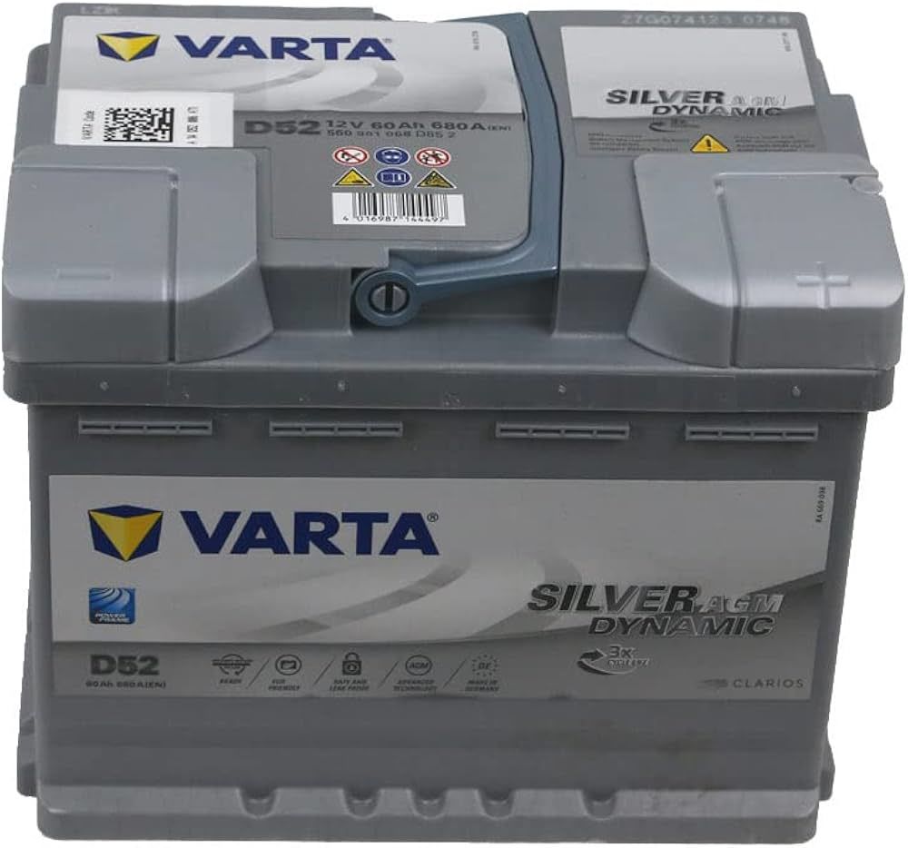 12V 60AH AGM D52 (ESKİ İADESİZ)