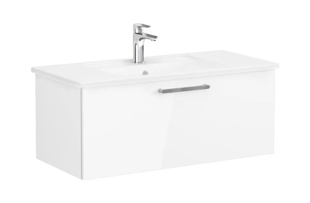 Vitra 68238 Root Flat Lavabo Dolabı Parlak Beyaz 100cm