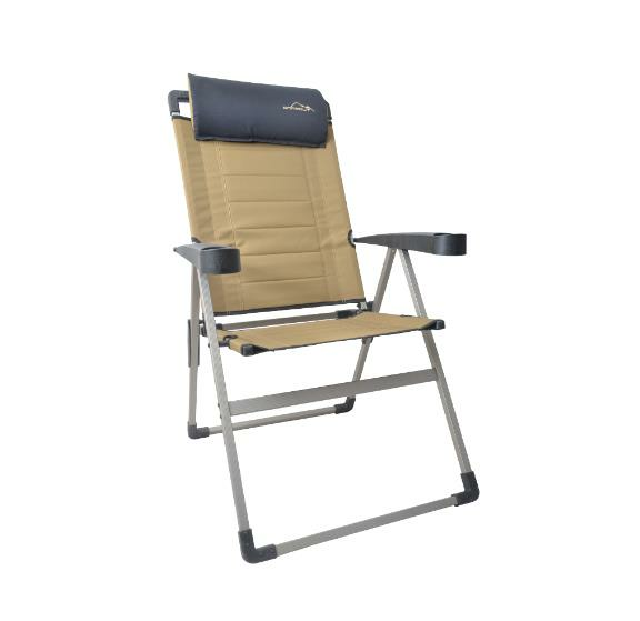 NURGAZ CAMPOUT KATLANIR LÜX SANDALYE KREM