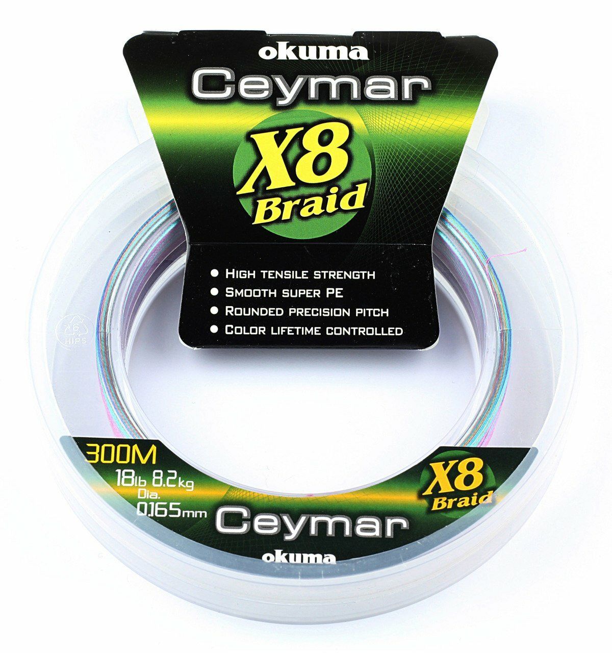 Okuma Ceymar (Multı Color)150mt 8 Kat Örgü İp