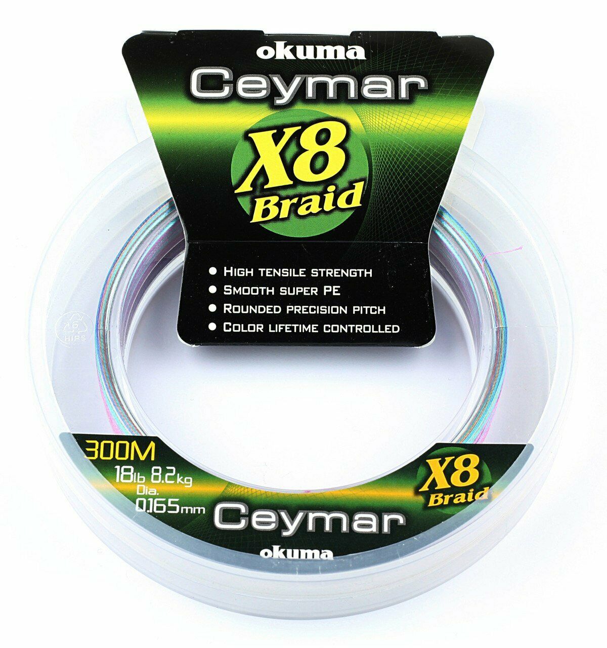 Okuma Ceymar (Multı Color)150mt 8 Kat Örgü İp