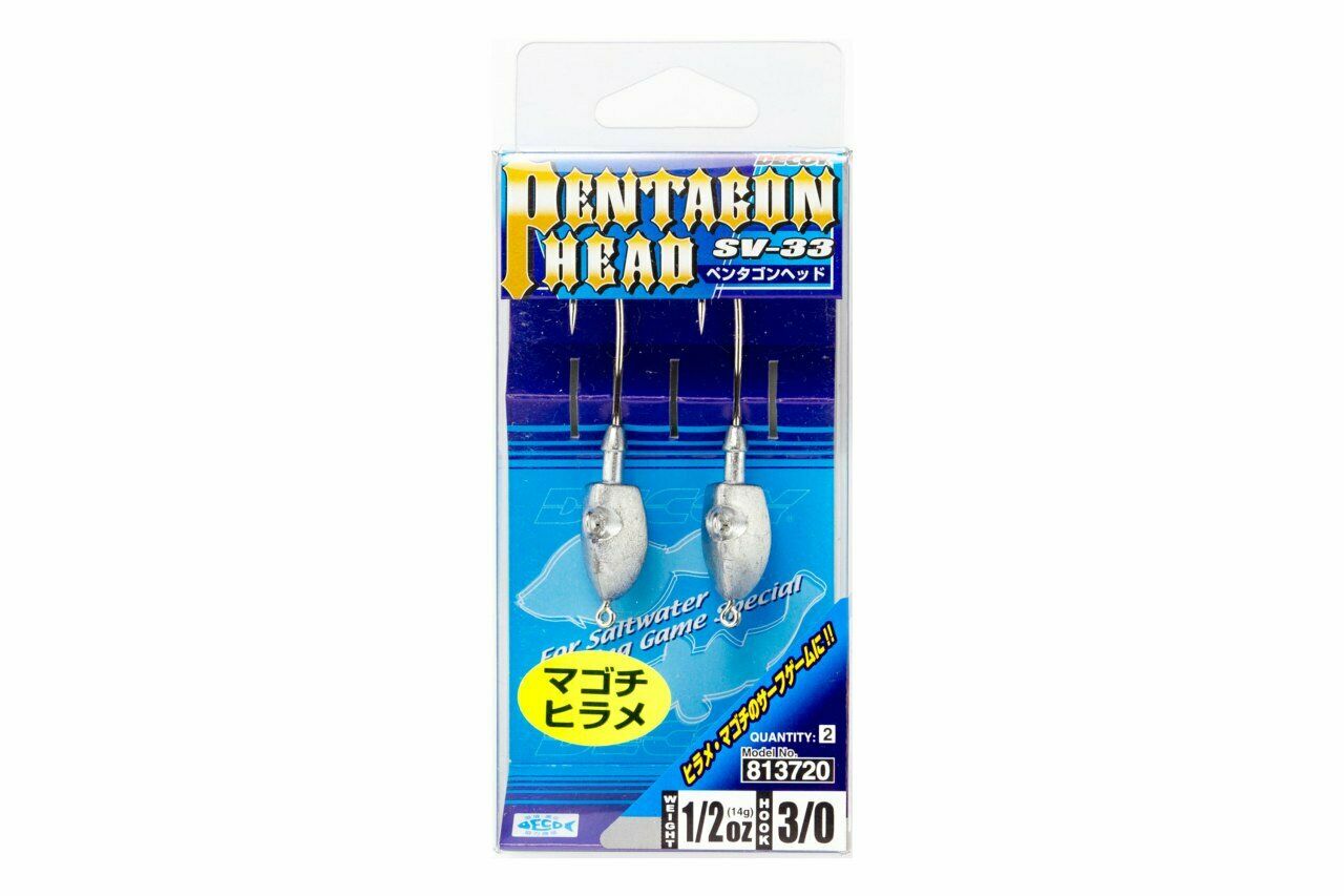 DECOY SV-33 Pentagon Head 10,5 g 3/0 No. İğne Jig Head (813713)