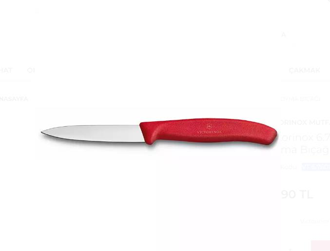 Victorinox 6.7601 SwissClassic 8cm Soyma Bıçağı