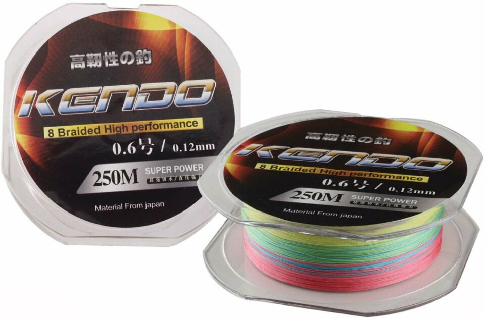 Kendo Dynema 8 Örgü 250Mt (Multıcolour)