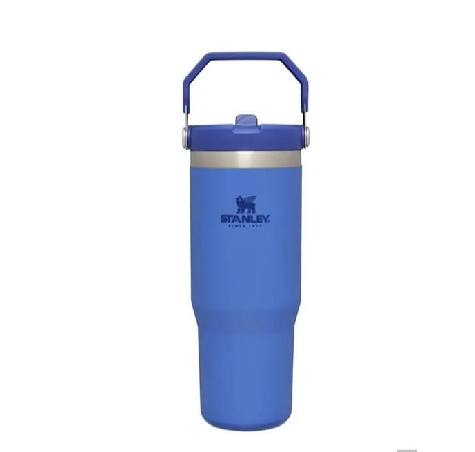 Stanley The IceFlow Flip Straw Pipetli Termos Bardak 0,89 LT Mavi