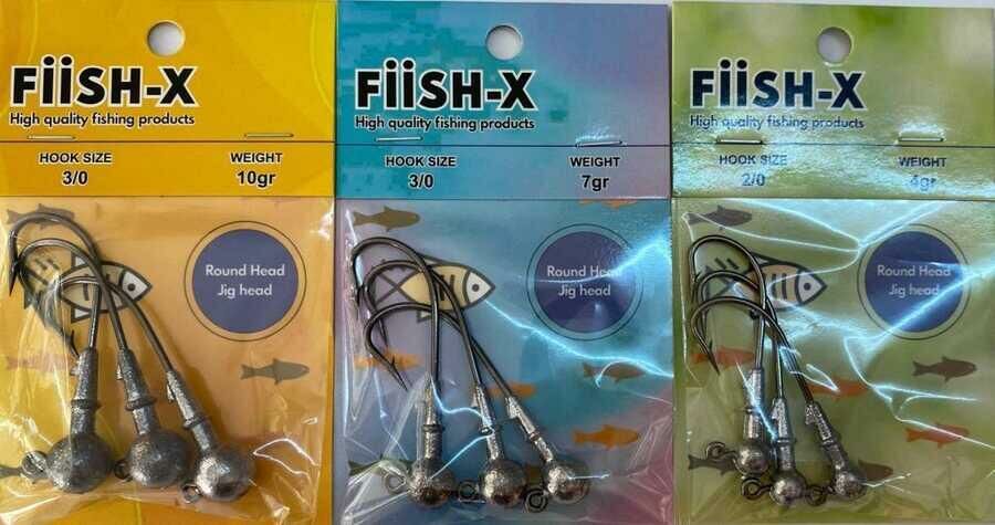 Fiish-X Jighead 4 - 7 - 10 Gr