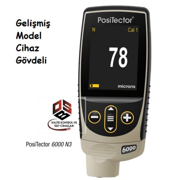 PosiTector 6000 N3 Kaplama Kalınlık Ölçüm Cihazı - Dahili Problu