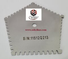 Wet Film Gauge / Yaş Film Kalınlık Ölçüm Plakaları