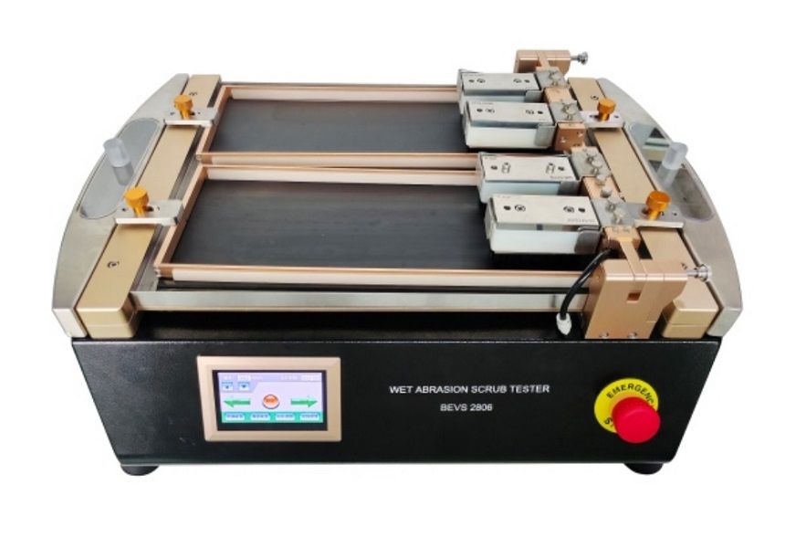Ovalama Aşındırma Yıkanabilirlik Test Cihazı - 4 kanallı / Wet Abrasion Scrub Tester