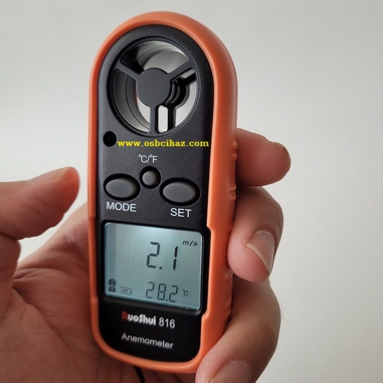 Victor 816 Mini Hava Hızı / Rüzgar Hızı Ölçer- Anemometer