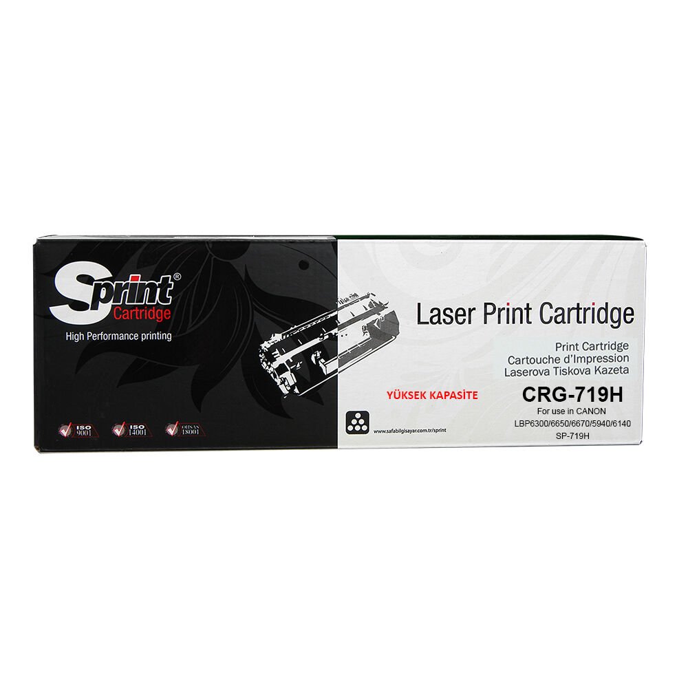 Sprint Canon Crg719h Muadil Laser Toner Kartuş (719H)