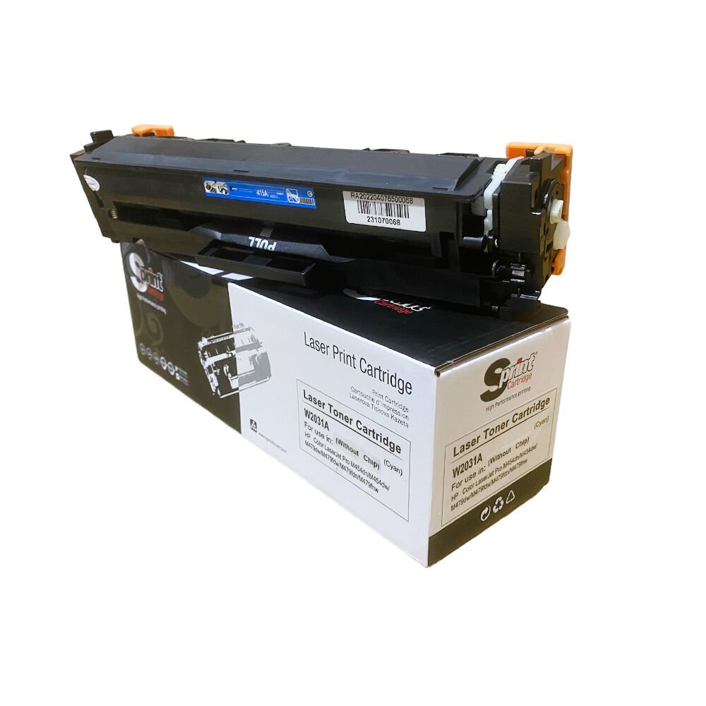 Sprint Hp W2031A Chipsiz Mavi LaserJet Toner Kartuşu (415A)