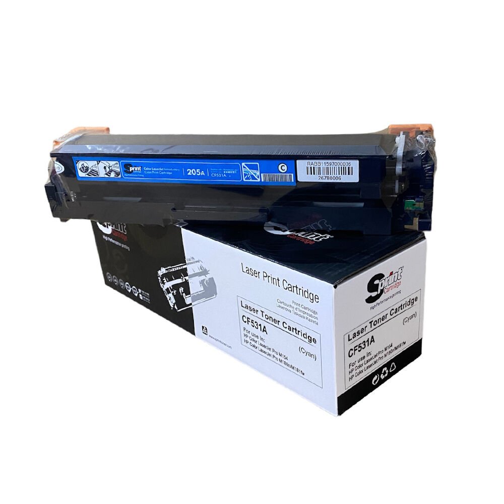 Sprint Hp Cf531a Mavi LaserJet Toner Kartuş (205A)