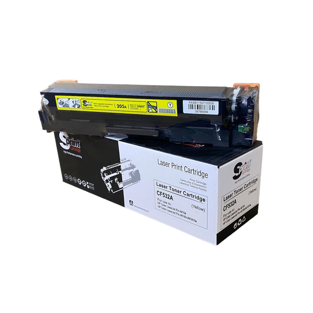 Sprint Hp Cf532a Sarı LaserJet Toner Kartuş (205A)