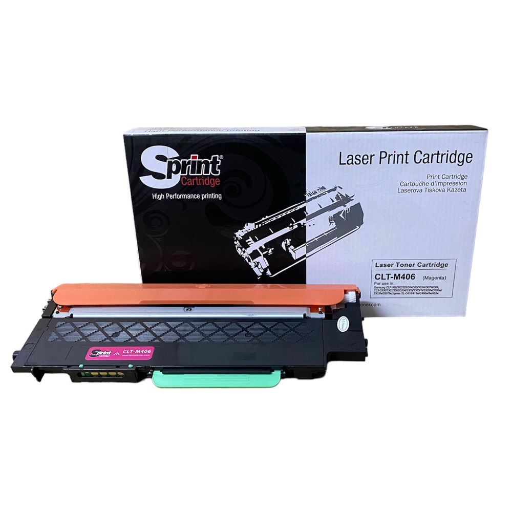 Sprint Samsung CLT-M406S Kırmızı Laser Toner Kartuş