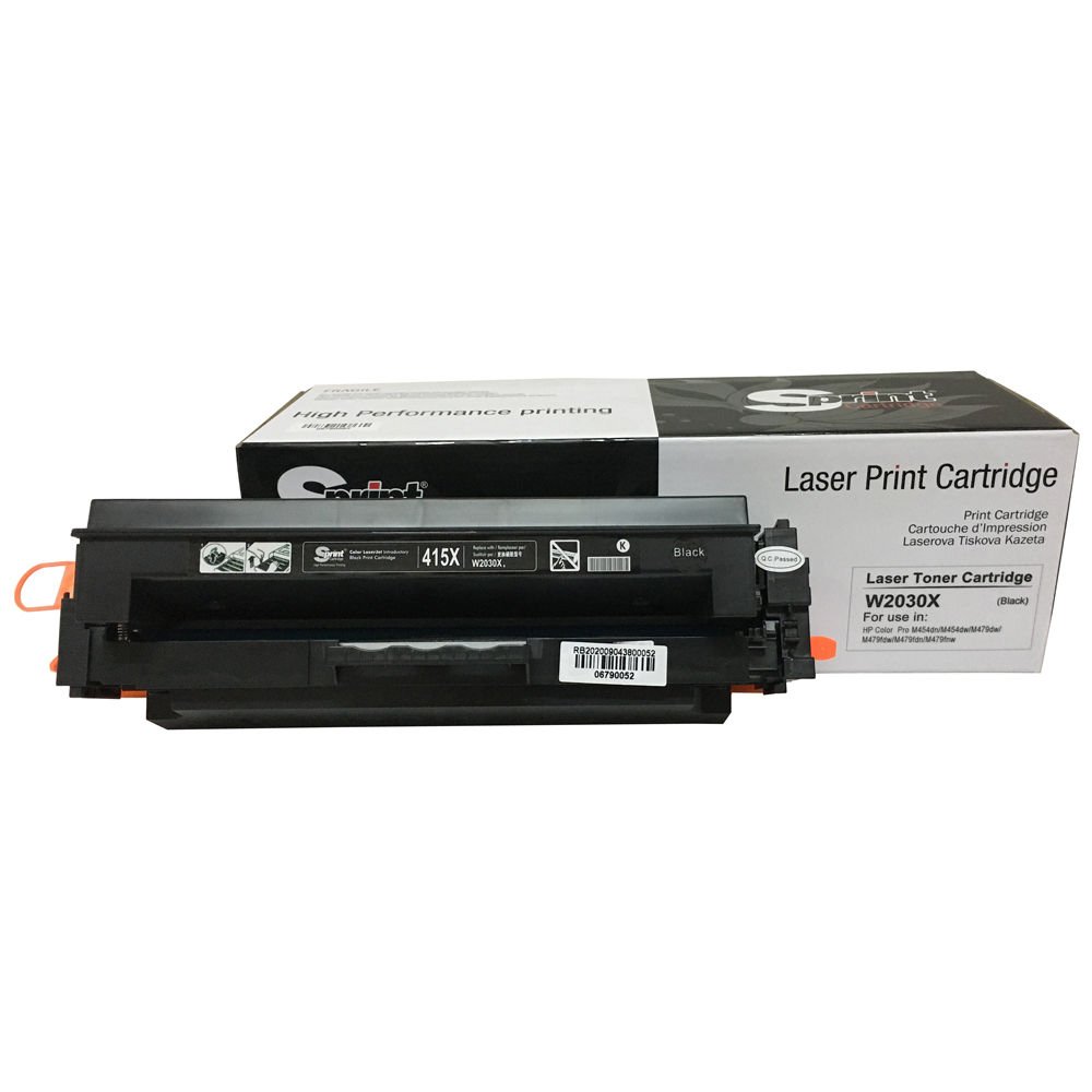 Sprint Hp W2030X Chipisiz Siyah LaserJet Toner Kartuşu (415X)